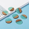 Resin & Wood Pendants X-RESI-S358-02B-03-4