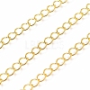 Brass Twisted Chains CHC-Q001-5x4mm-G-2