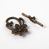 Tibetan Style Toggle Clasps LS-MLF0677Y-NF-3