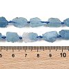 Raw Rough Natural Aquamarine Beads Strands G-D101-A05-02-5