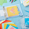 1 Set 6-Hole Plastic Binder Photo Albums DIY-GA0005-89-4