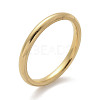 304 Stainless Steel Plain Band Rings STAS-I160-E03-G-4