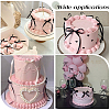 80Pcs Bowknot Polyester Ornament Accessories FIND-SC0020-89B-7