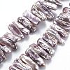 Natural Keshi Pearl Beads Strands PEAR-S020-H06-2