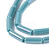 Electroplate Opaque Glass Beads Strands EGLA-Q132-02A-B03-3