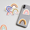 Cartoon Rainbow Paper Stickers Set DIY-M031-45-6