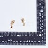 1Pc Eco-friendly Brass Micro Pave Clear Cubic Zirconia Pendants KK-SZ0002-36-8