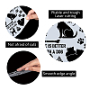 PET Plastic Hollow Out Drawing Painting Stencils Templates DIY-WH0244-241-3