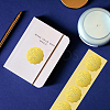 Plastic Self Adhesive Gold Foil Embossed Stickers DIY-WH0211-179-6