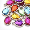 UV Plating Acrylic Pendants OACR-T005-84KC-1