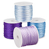   4 Rolls 4 Colors Nylon Thread NWIR-PH0002-21-1