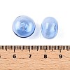 Transparent Handmade Blown Glass Globe Beads GLAA-T012-53G-3