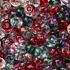 3/0 Baking Paint Transparent Colours Glass Round Beads SEED-L011-13A-01-3