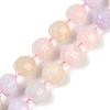 Natural Morganite Beads Strands G-B125-O08-01-1