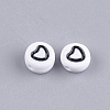 Opaque Acrylic Beads X-MACR-S273-17-3