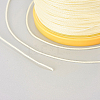 Round Waxed Polyester Cord YC-E004-0.65mm-N633-3