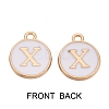Golden Plated Alloy Charms ENAM-SZ0001-25A-X-2