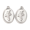 304 Stainless Steel Pendants STAS-I358-12P-13-1