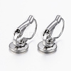 Tarnish Resistant 304 Stainless Steel Leverback Earring Findings LS-STAS-H423-05P-2