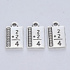 Tibetan Style Alloy Pendants for Teachers' Day TIBE-R316-003AS-RS-1