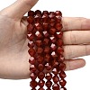 Natural Carnelian Beads Strands G-Z119-A06-03-2