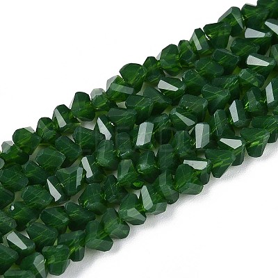 Opaque Glass Beads Strands GLAA-N019-4mm-17-1