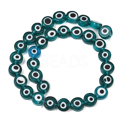 Handmade Evil Eye Lampwork Beads LAMP-C028-02-1