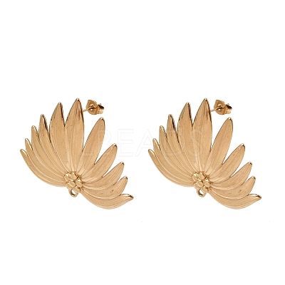 304 Stainless Steel Stud Earring Findings SA-CBAA9A2-14G-01-1
