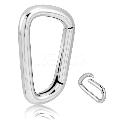 925 Sterling Silver Spring Gate Rings STER-BC0004-35P-1