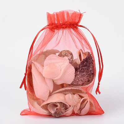 Organza Gift Bags with Drawstring OP-R016-15x20cm-01-1