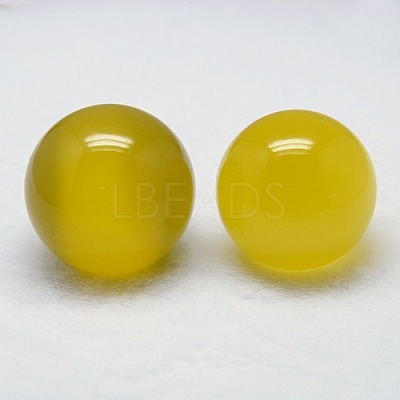Cat Eye Display Decoration DJEW-D032-40mm-M-1