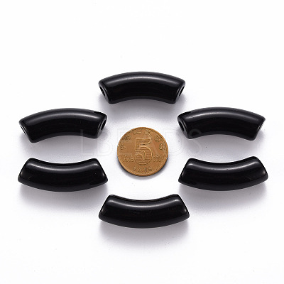Opaque Acrylic Beads MACR-S372-001B-S002-1