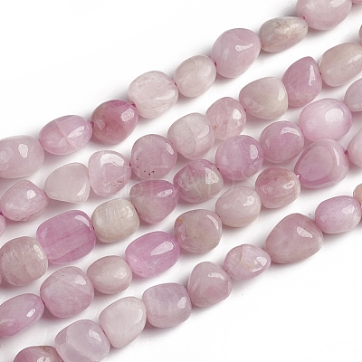 Natural Kunzite Beads Strands G-D0002-D68-1