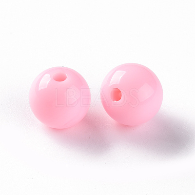 Opaque Acrylic Beads MACR-S370-C12mm-A01-1