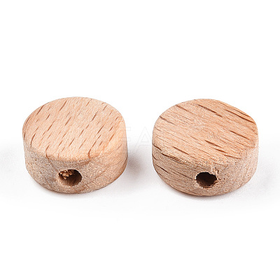 Beech Wood Beads LS-WOOD-N015-03-1
