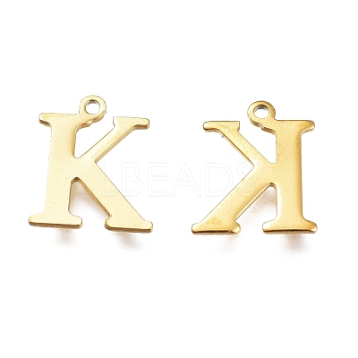 PVD Vacuum Plating  304 Stainless Steel Charms STAS-H112-K-G-1