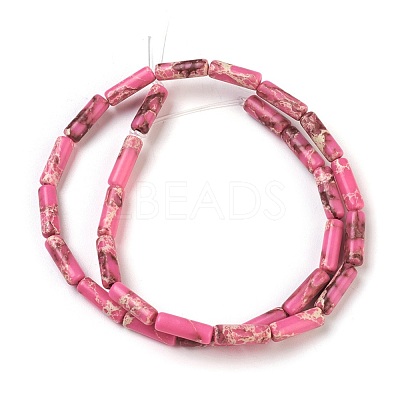 Synthetic Imperial Jasper Beads Strands G-L496-A01-1