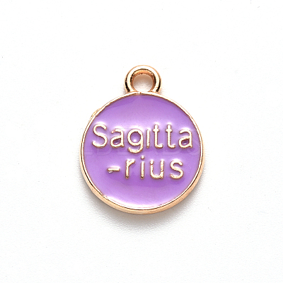 Alloy Enamel Pendants LS-X-ENAM-S124-01B-01F-1