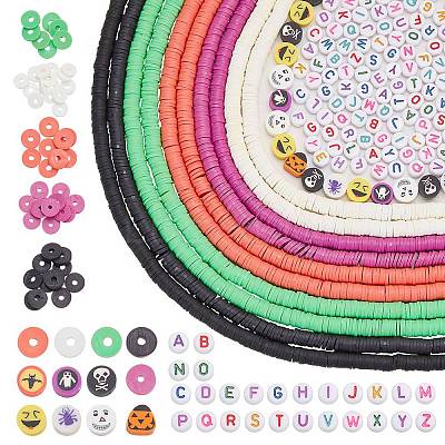 DIY Halloween Theme Jewelry Making Finding Kit DIY-AR0003-47-1