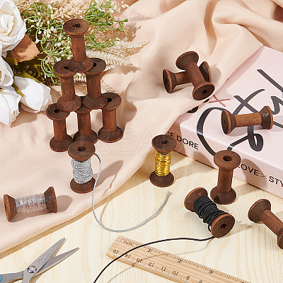 Wooden Empty Spools for Wire TOOL-WH0125-54A-1