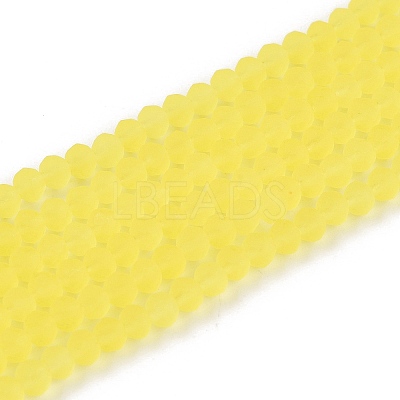 Transparent Glass Beads Strands EGLA-A044-T2mm-MD29-1