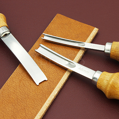 Stainless Steel Leather Edge Beveler Skiving PURS-PW0003-013B-1
