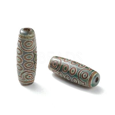 Tibetan Style dZi Beads X-TDZI-E004-20-1