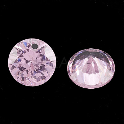 Cubic Zirconia Charms ZIRC-N033-C-08-1