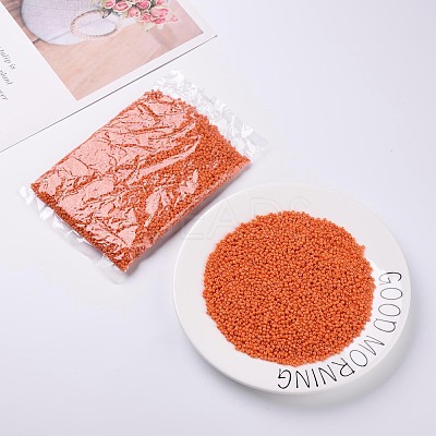 Baking Paint Glass Seed Beads SEED-US0003-4mm-K4-1