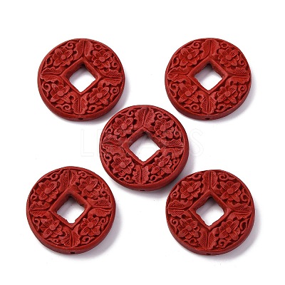 Cinnabar Beads CARL-K001-16A-1