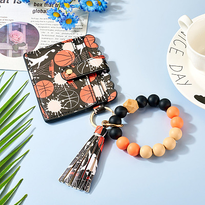 Silicone Beads Keychain KEYC-TAC00021-1