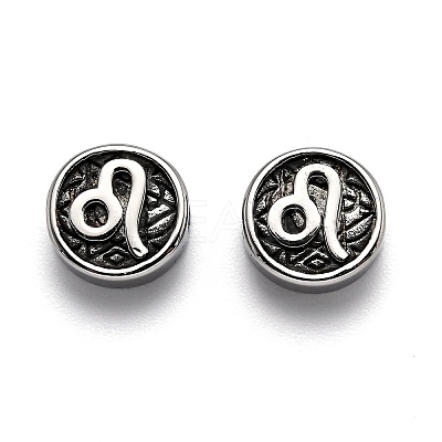 304 Stainless Steel Beads STAS-J033-01F-1