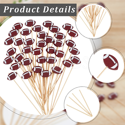 Bamboo Cocktail Picks AJEW-GF0014-13A-1