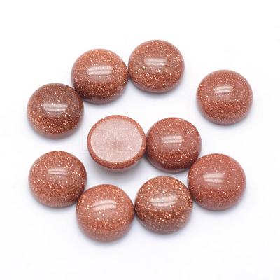 Natural & Synthetic Mixed Gemstone Cabochons X-G-P393-R-6mm-1